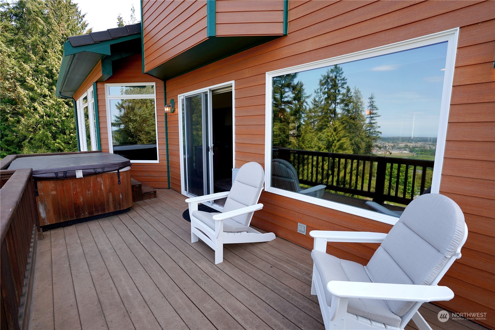 522 Fox Hollow Road Sequim, WA 98382 - Photo 35 of 40 a outdoor living space with furniture and garden view