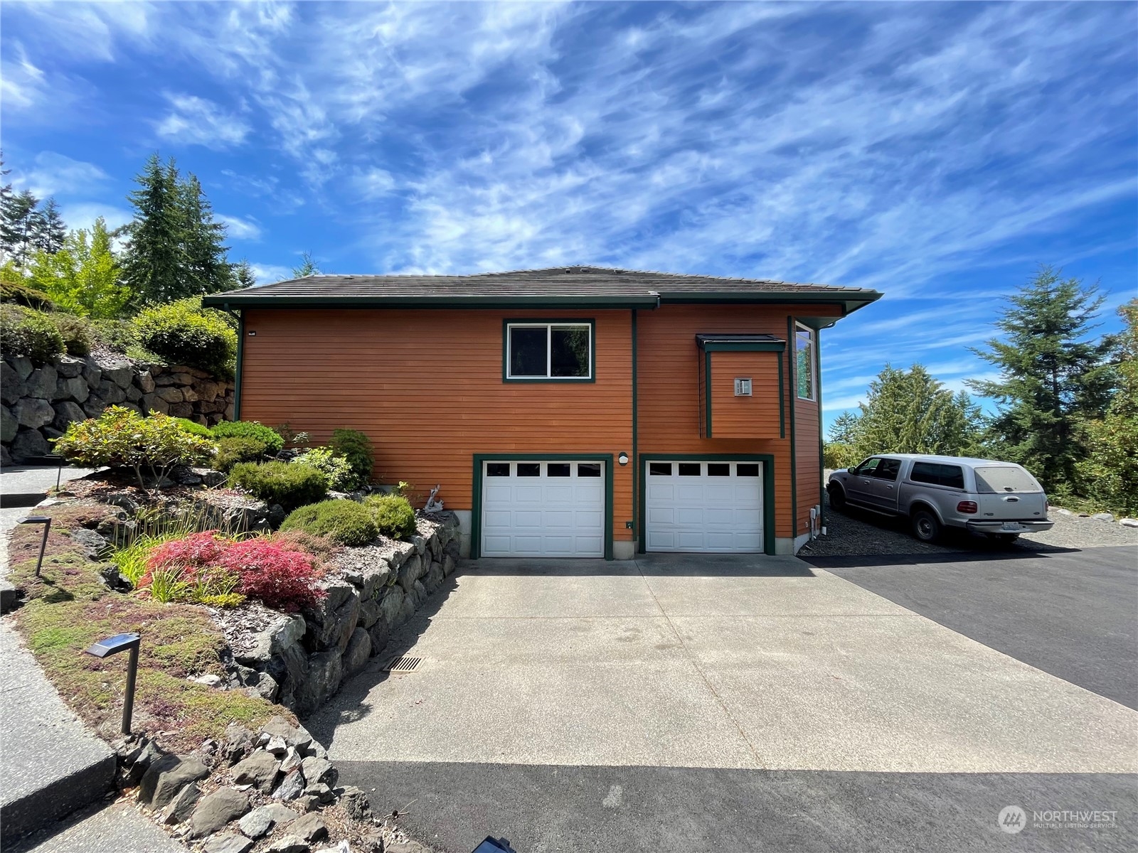 522 Fox Hollow Road Sequim, WA 98382 - Photo 36 of 40 a front view of a house with a yard