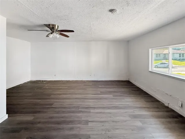 wooden floor in an empty room
