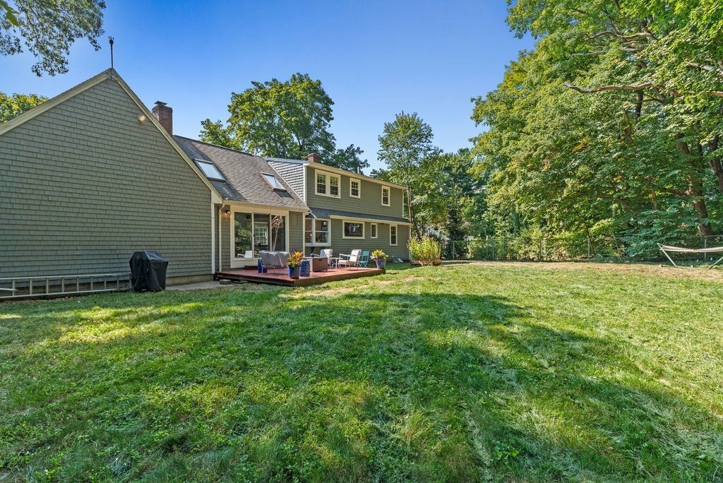 100 Circle Drive Wrentham, MA 02093 - Photo 38 of 42 a house view with swimming pool and garden space
