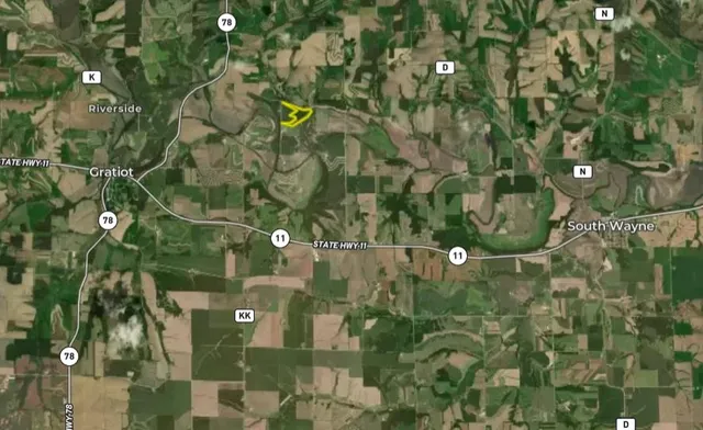 $435,000 | 34.59 M/l Acres Riverbend Road, Gratiot, WI 53541