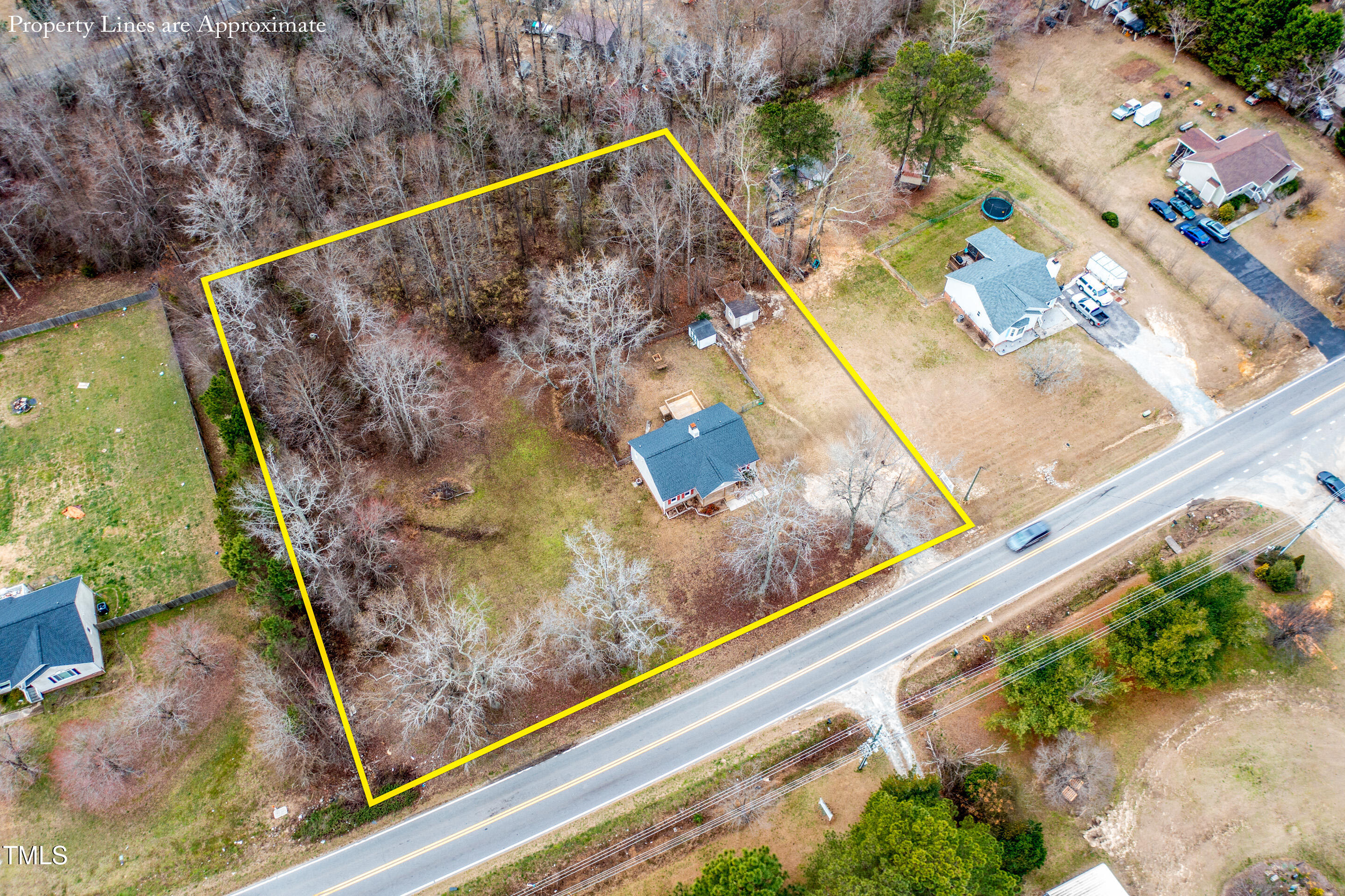 12491 Buffalo Road Clayton, NC 27527 - Photo 26 of 28 BuffaloAirLotLine