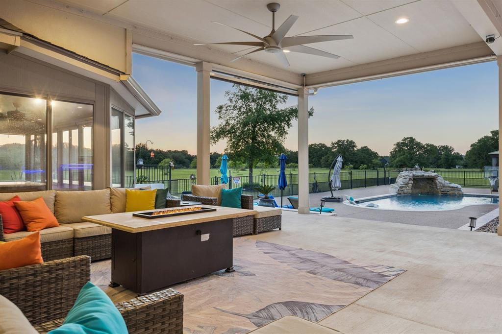 174 King Ranch Court Fort Worth, TX 76108 - Photo 3 of 40 Covered patio area. Staycation in your own resort back yard.