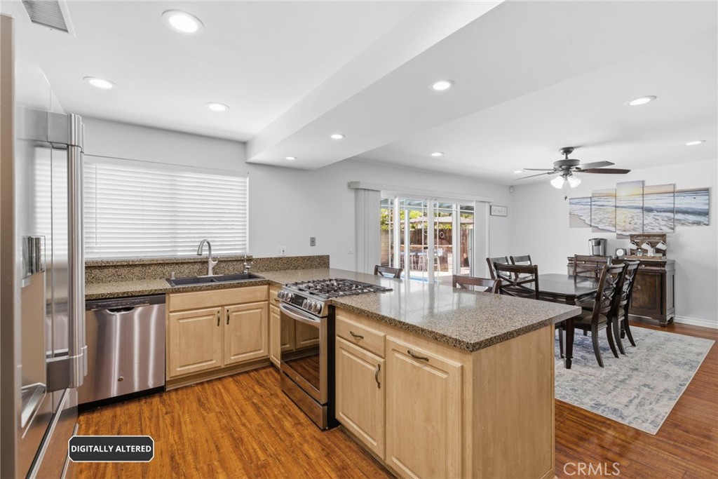 1935 West Chanticleer Road Anaheim, CA 92804 - Photo 13 of 33 Kitchen view to Dining Room