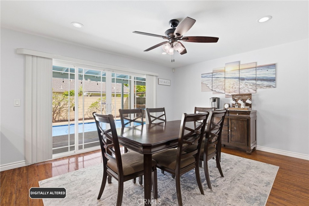 1935 West Chanticleer Road Anaheim, CA 92804 - Photo 6 of 33 Dining Room w/access to Backyard
