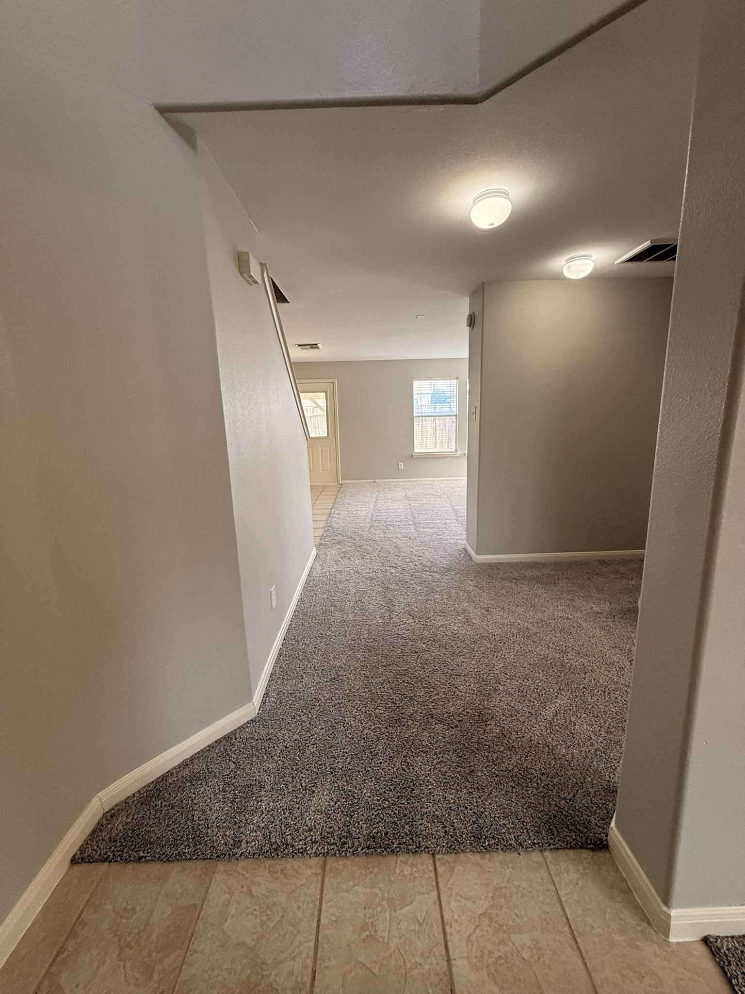 View of inside, from front door.