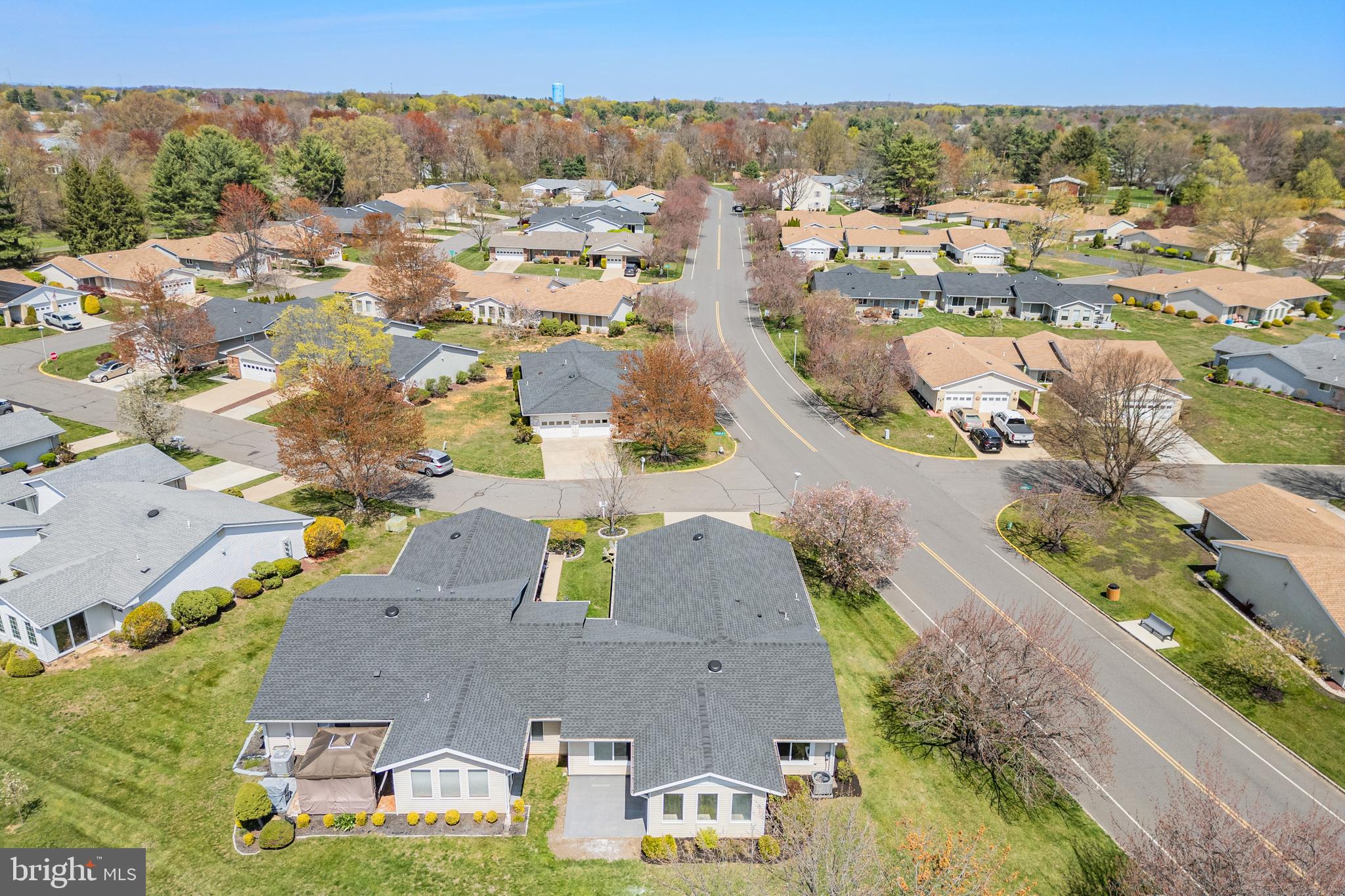 737A Prospect Road Monroe Township, NJ 08831 - Photo 24 of 28 an aerial view of residential houses with outdoor space