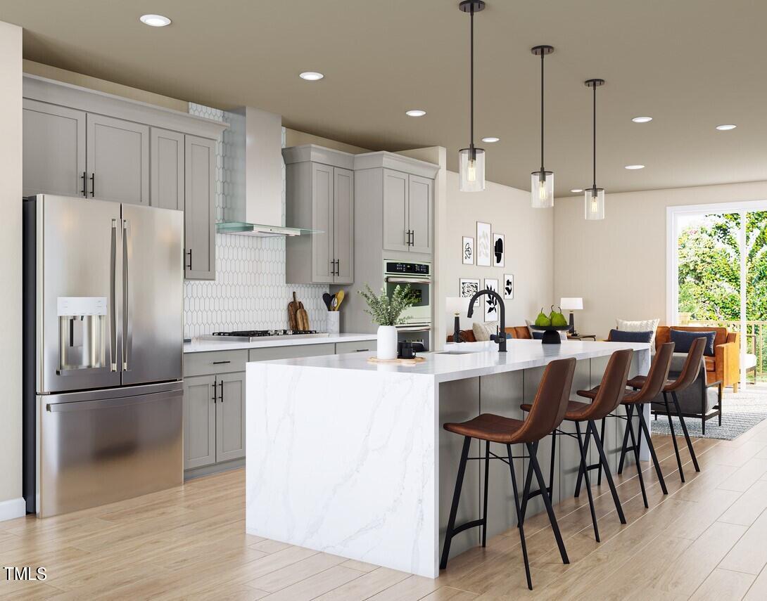 706 Hyperion Alley Wake Forest, NC 27587 - Photo 21 of 65 Holden kitchen two