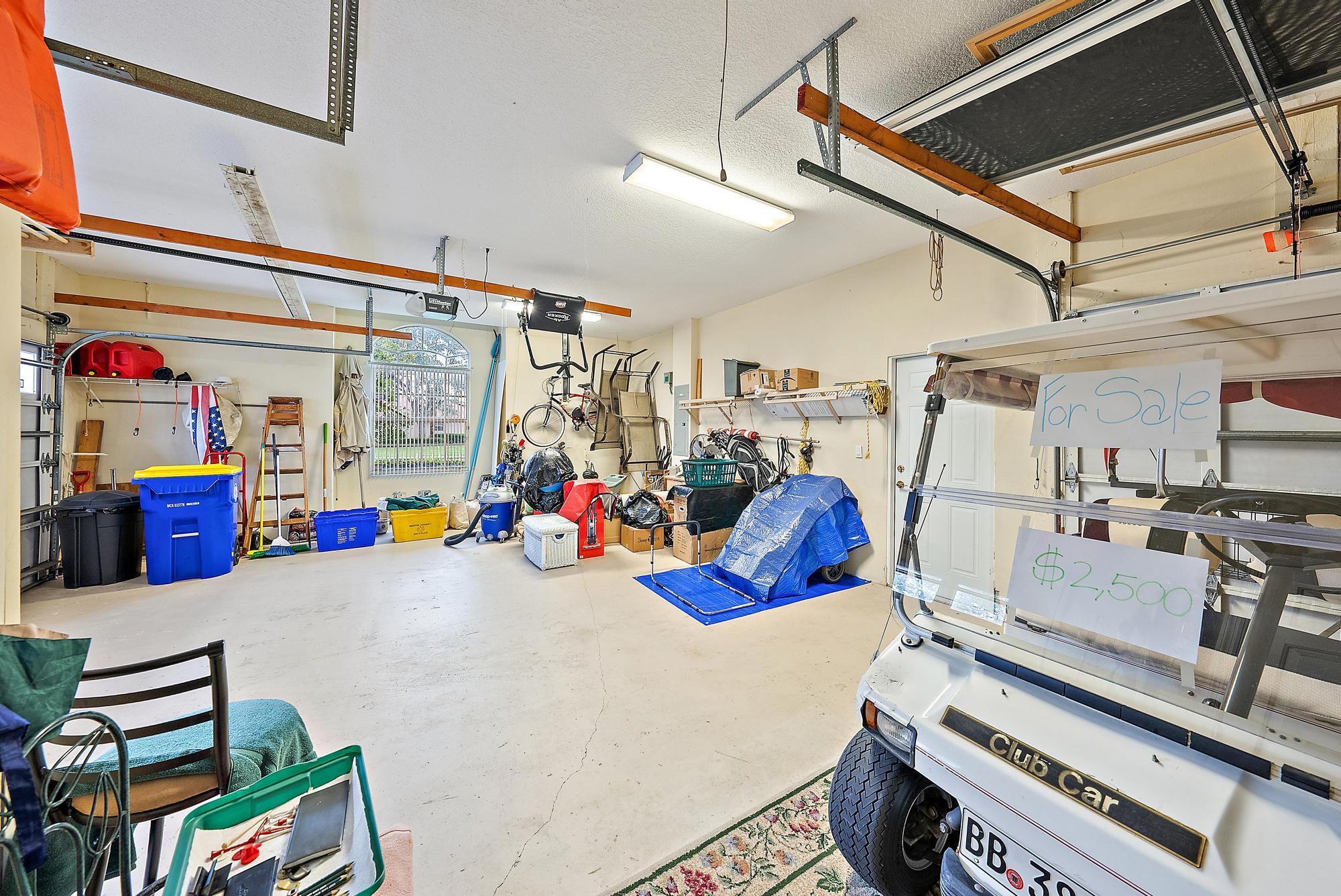 8157 Southeast Double Tree Drive Hobe Sound, FL 33455 - Photo 25 of 46 Garage