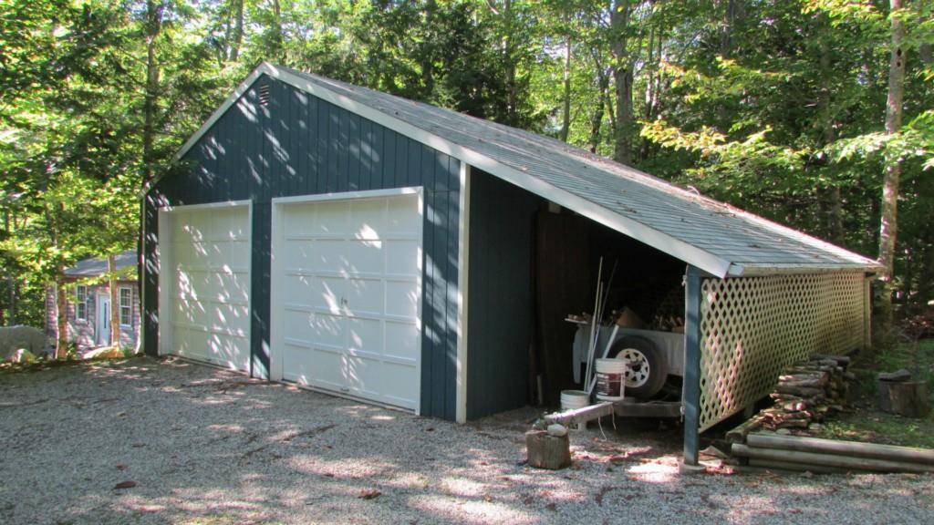 1099 Middle Beach Road Standish, ME 04084 - Photo 3 of 29 Garage with shed storage area
