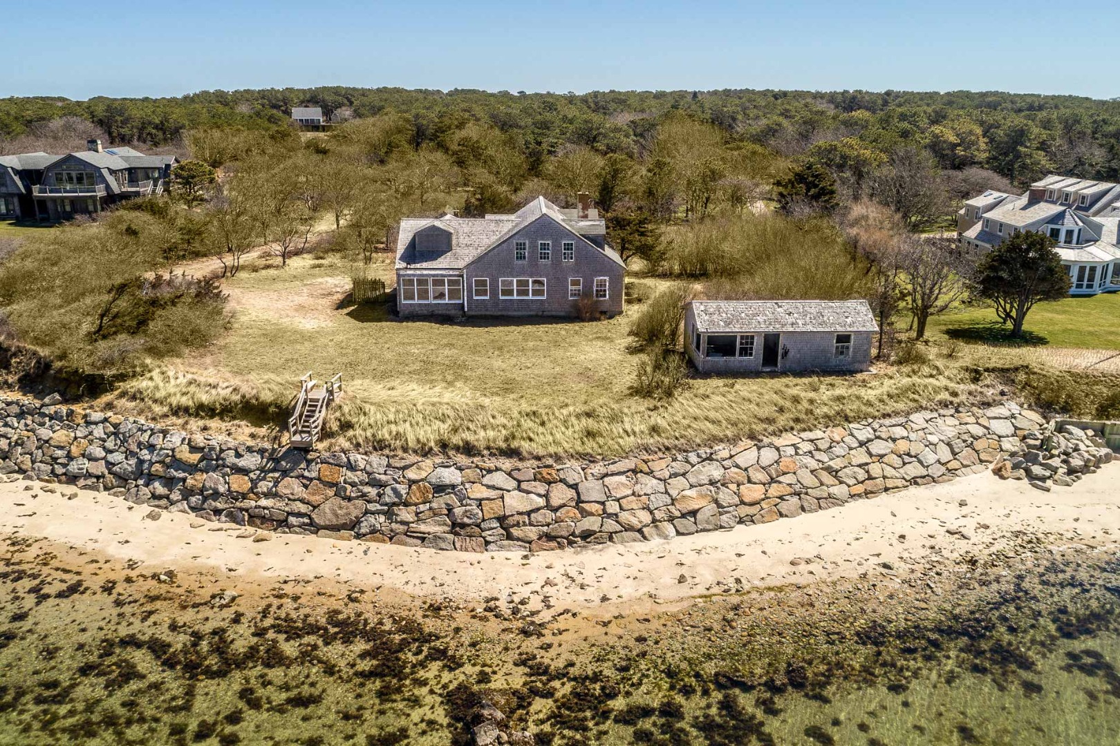 53-54 North Neck Road Edgartown, MA 02539 - Photo 2 of 8 a view of a house with a yard