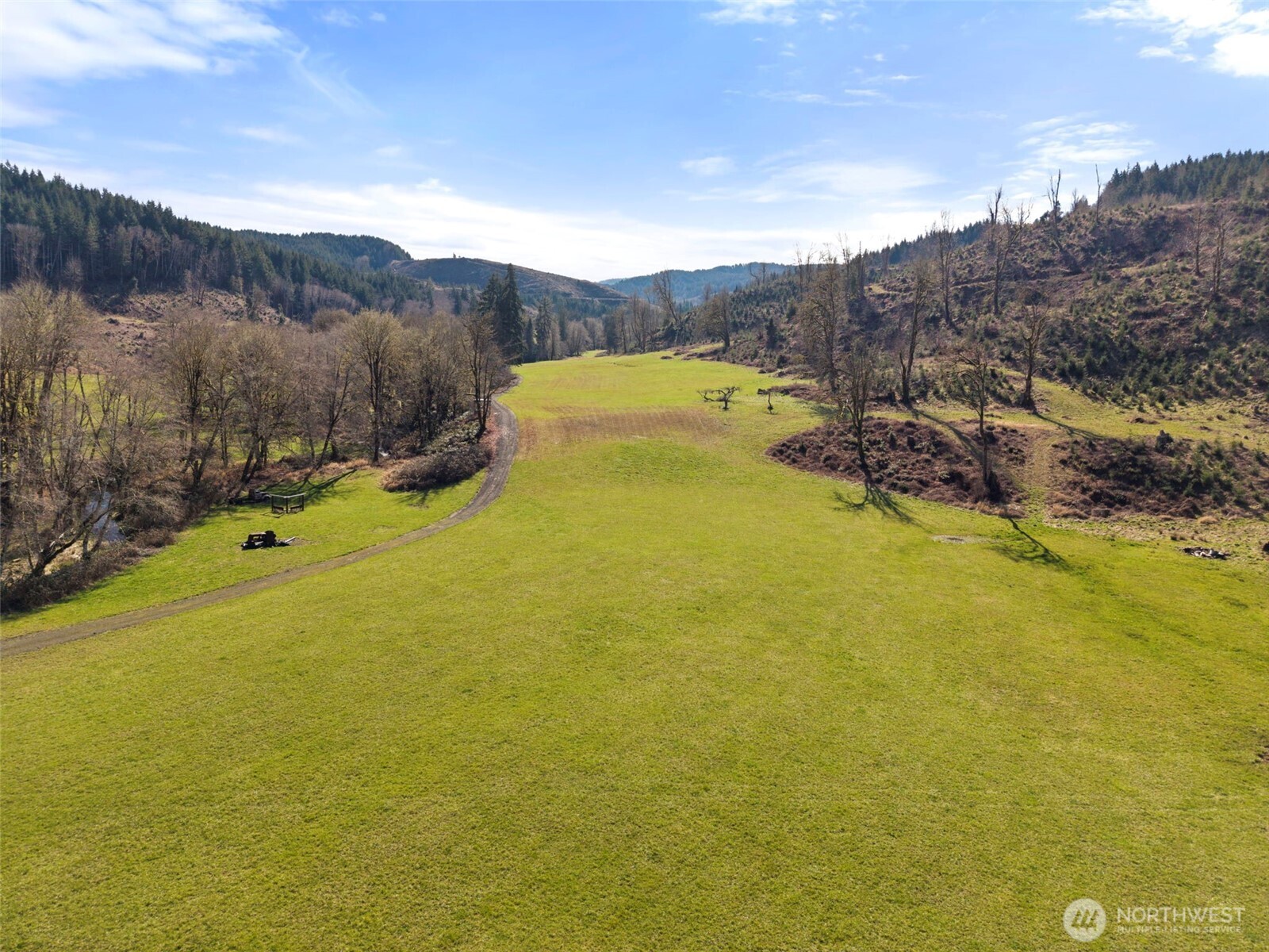 65 Wilderness Road Oakville, WA 98568 - Photo 35 of 40 a view of a lake with a mountain in the background