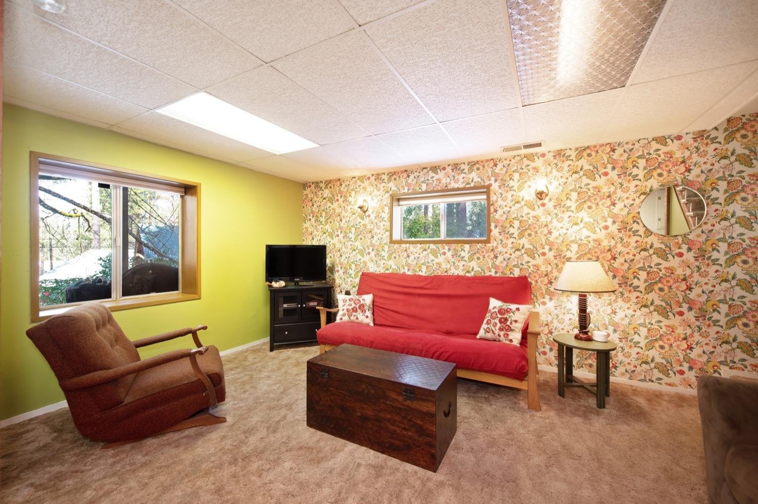 634 Alta Power House Road Alta, CA 95701 - Photo 26 of 38 a living room with furniture and a flat screen tv
