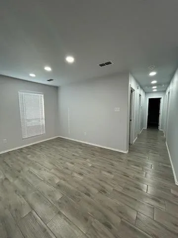 a view of empty room