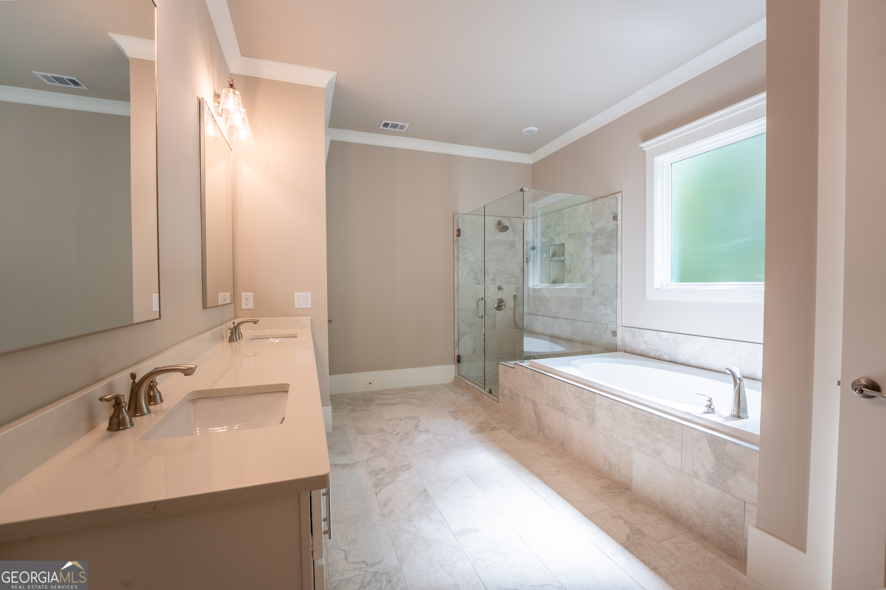 120 Fall Pippin Court Clarkesville, GA 30523 - Photo 33 of 65 a bathroom with a sink a toilet and shower