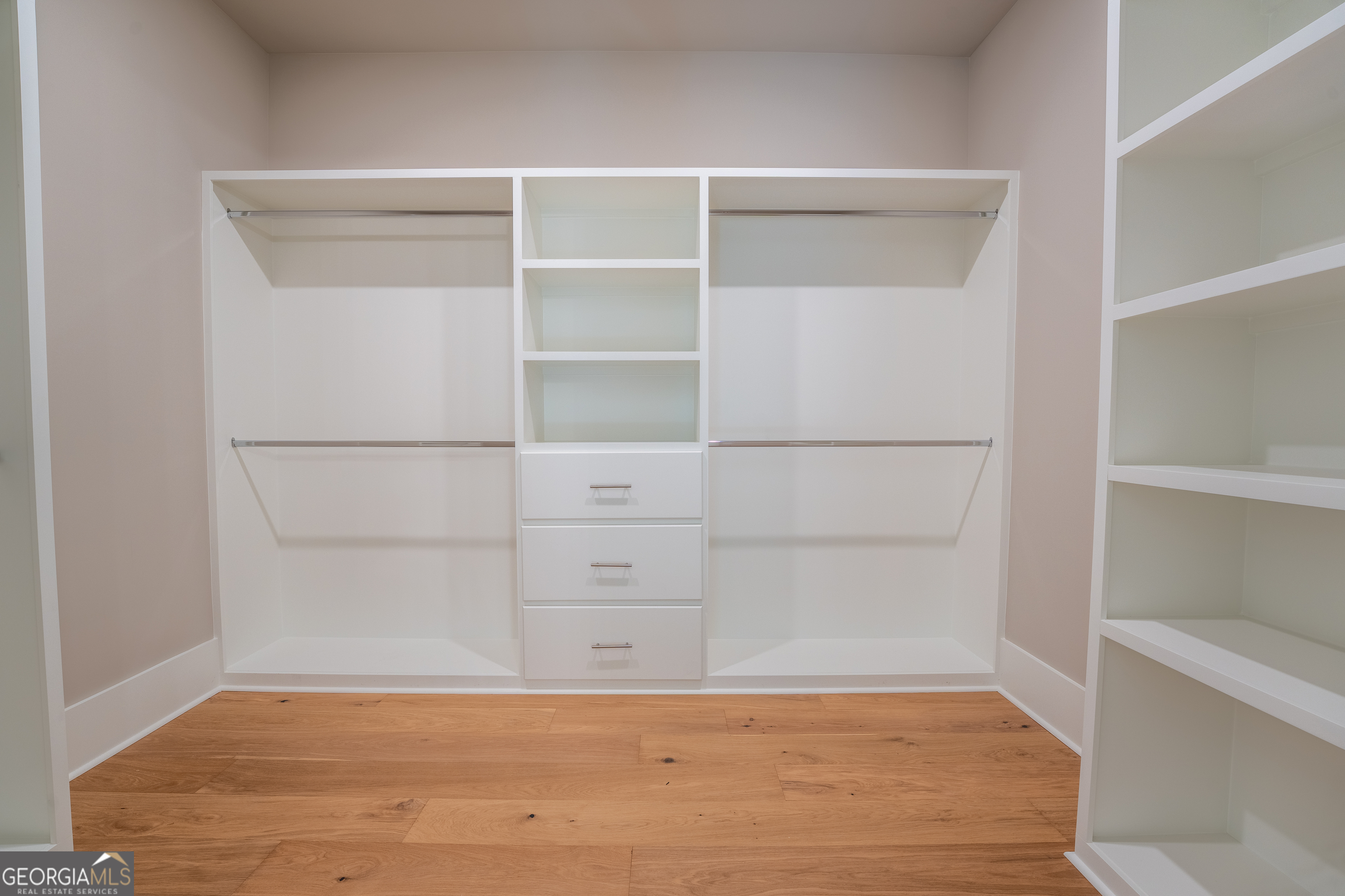 120 Fall Pippin Court Clarkesville, GA 30523 - Photo 37 of 65 a view of an empty walk in closet