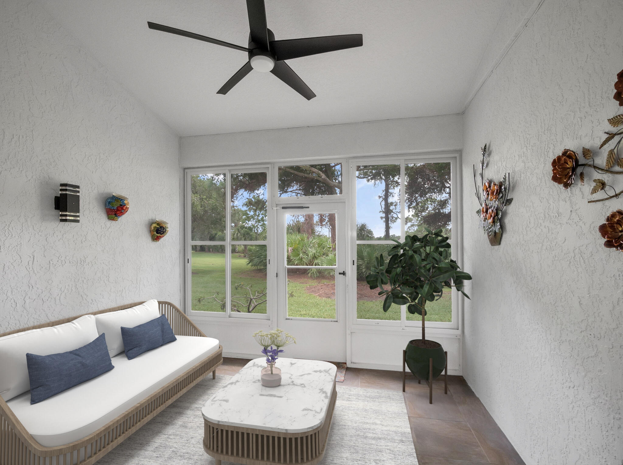 1583 Southwest Harbour Isles Circle, Unit 57 Port St. Lucie, FL 34986 - Photo 27 of 33 Covered Patio