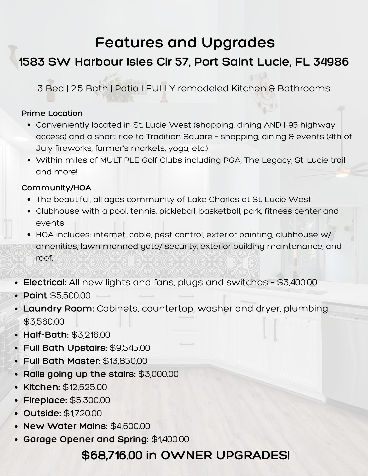 1583 Southwest Harbour Isles Circle, Unit 57 Port St. Lucie, FL 34986 - Photo 33 of 33 1583 Harbour Isles