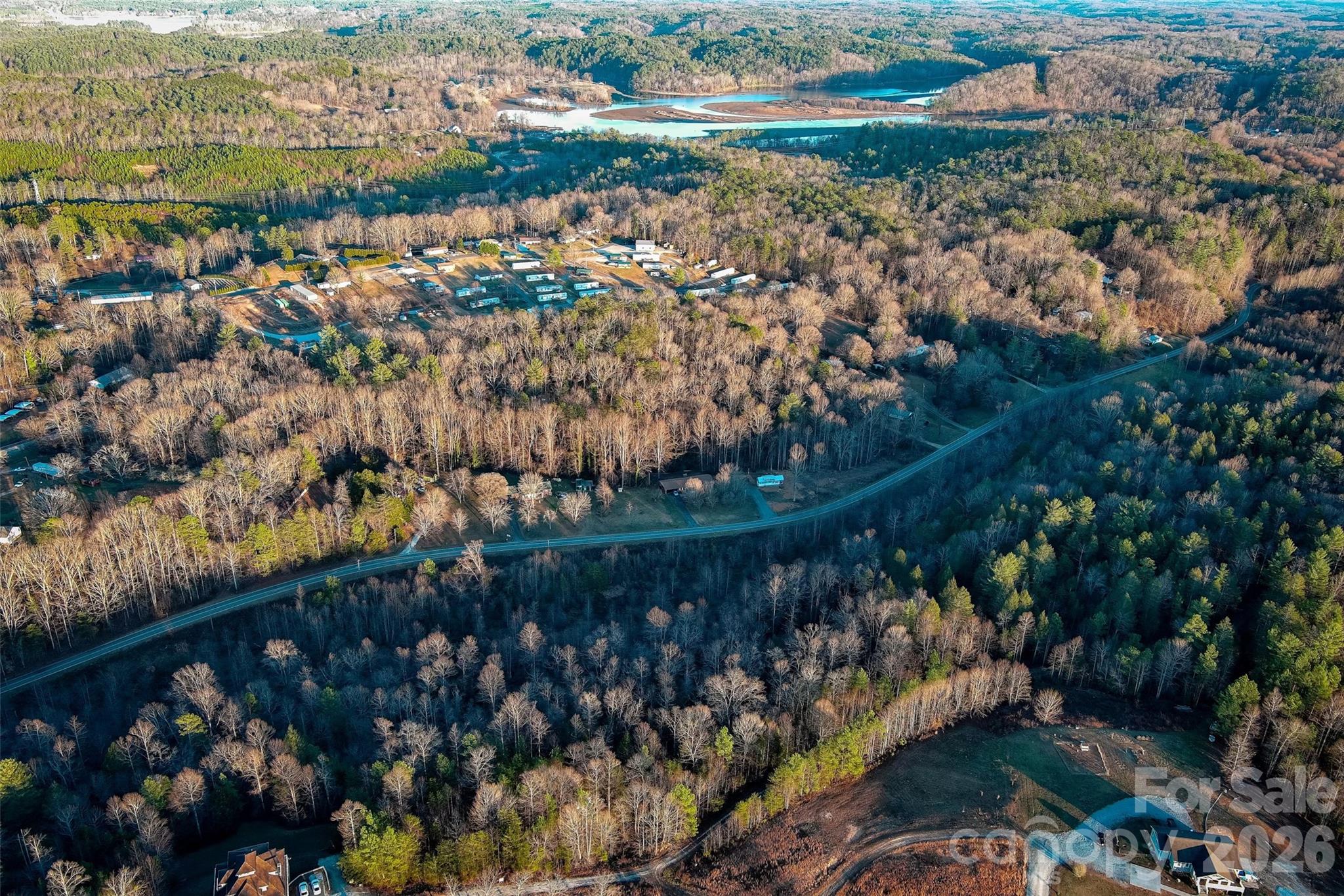 V/l Lentz Road Marion, NC 28752 - Photo 10 of 13 a view of a lake with a lot of flowers