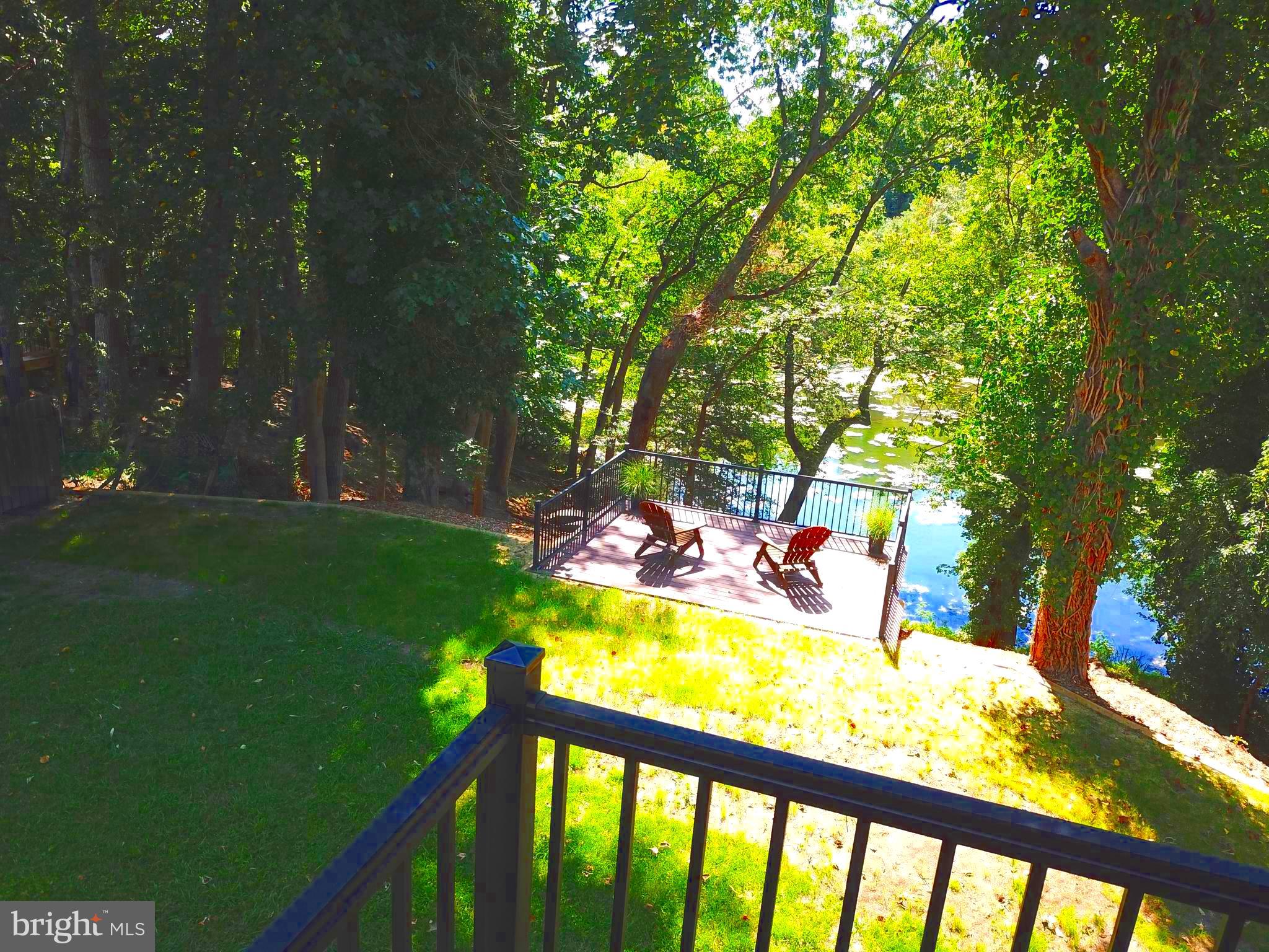 13 Meehan Boulevard Clementon, NJ 08021 - Photo 6 of 32 a view of a lake from a balcony
