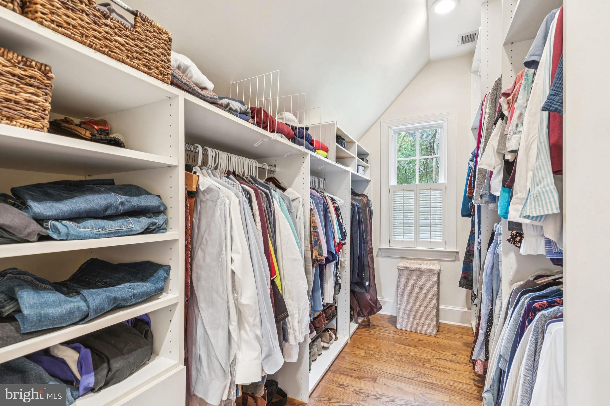 9 Tolson Street Annapolis, MD 21401 - Photo 50 of 82 a view of walk in closet with clothes and shoes