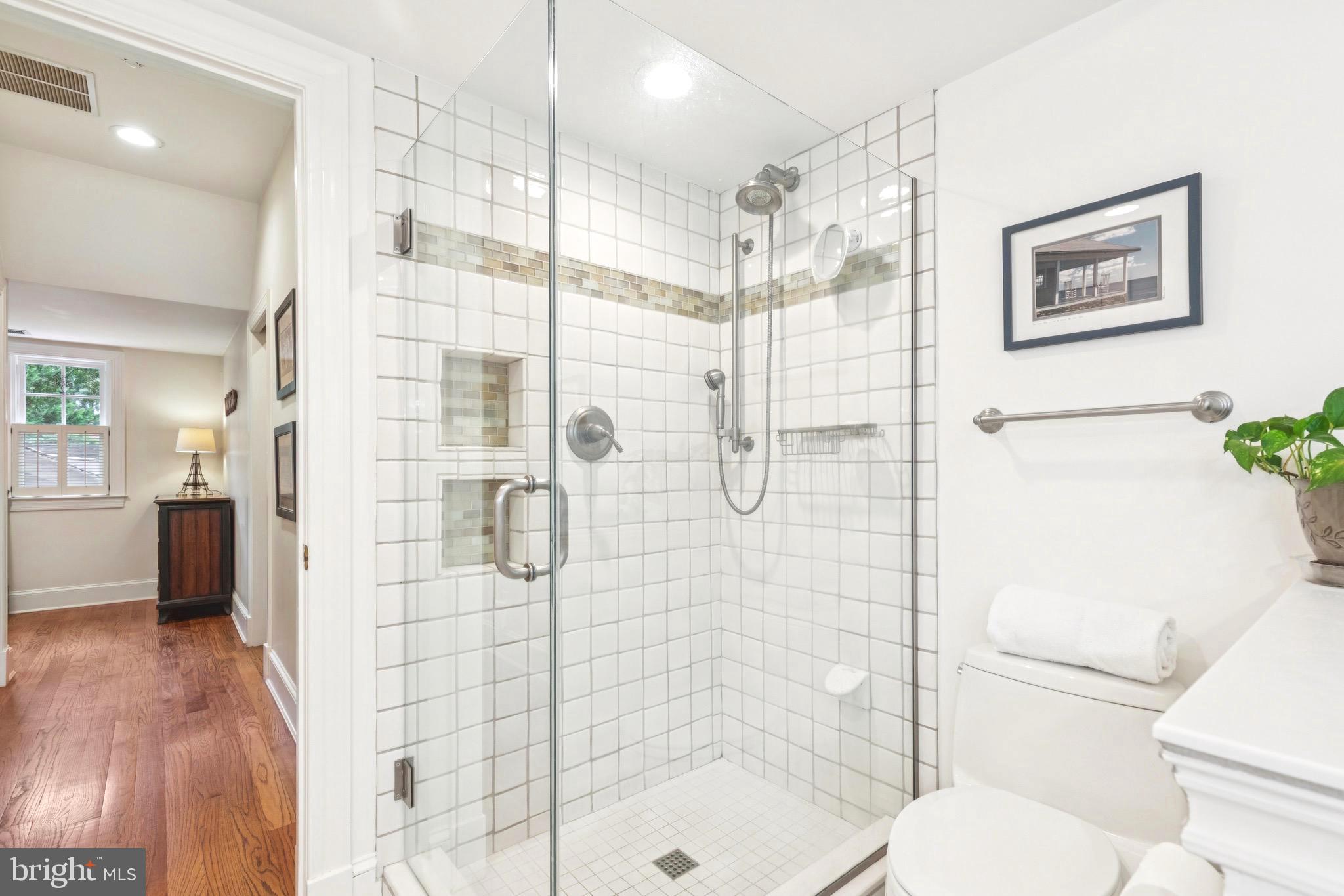 9 Tolson Street Annapolis, MD 21401 - Photo 55 of 82 a bathroom with a shower and toilet