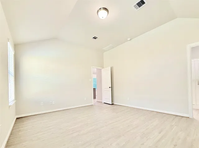 a view of empty room