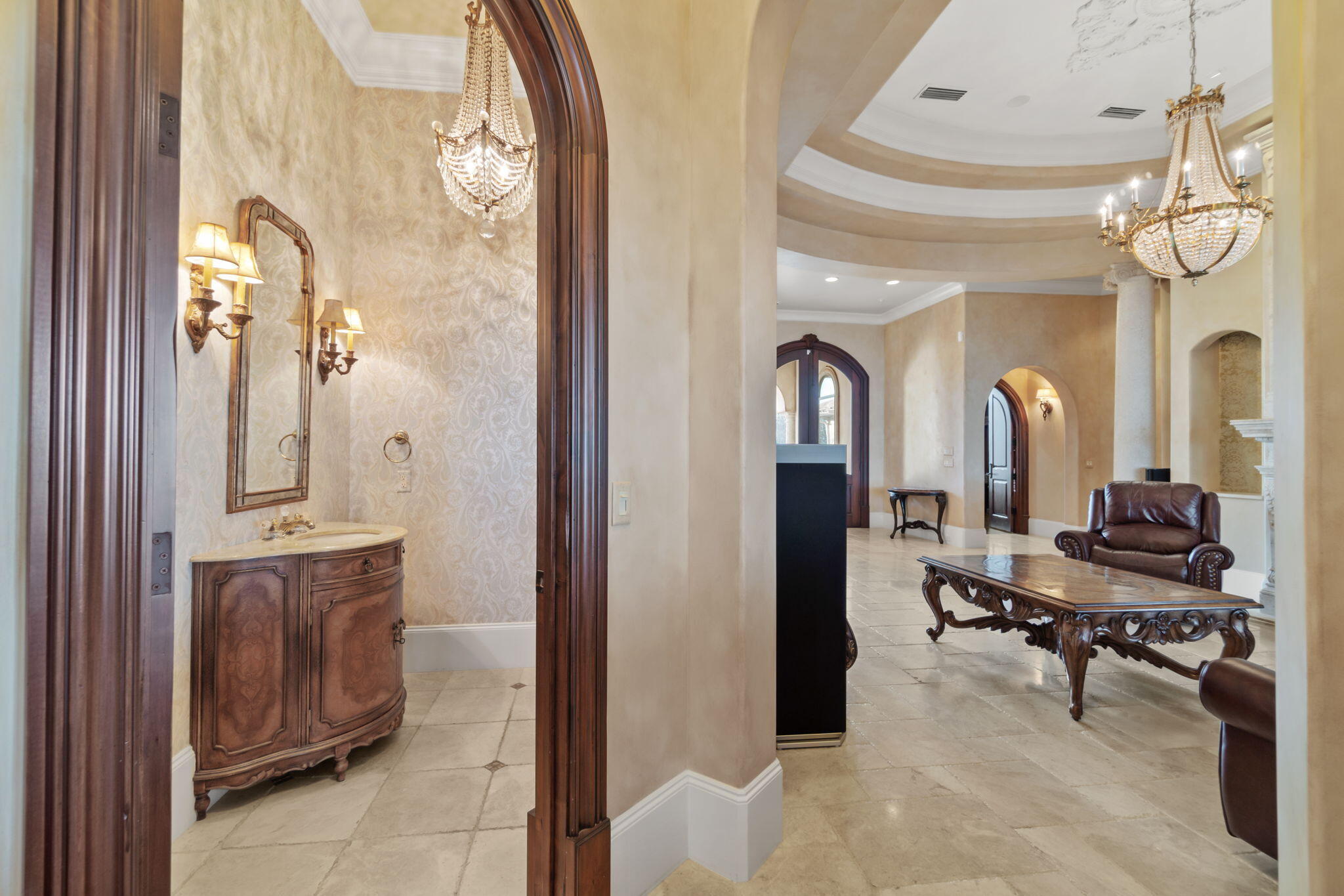 456 Captains Circle Destin, FL 32541 - Photo 29 of 85 a view of a livingroom with furniture and a mirror
