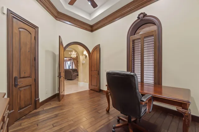 a view of balcony with staircase