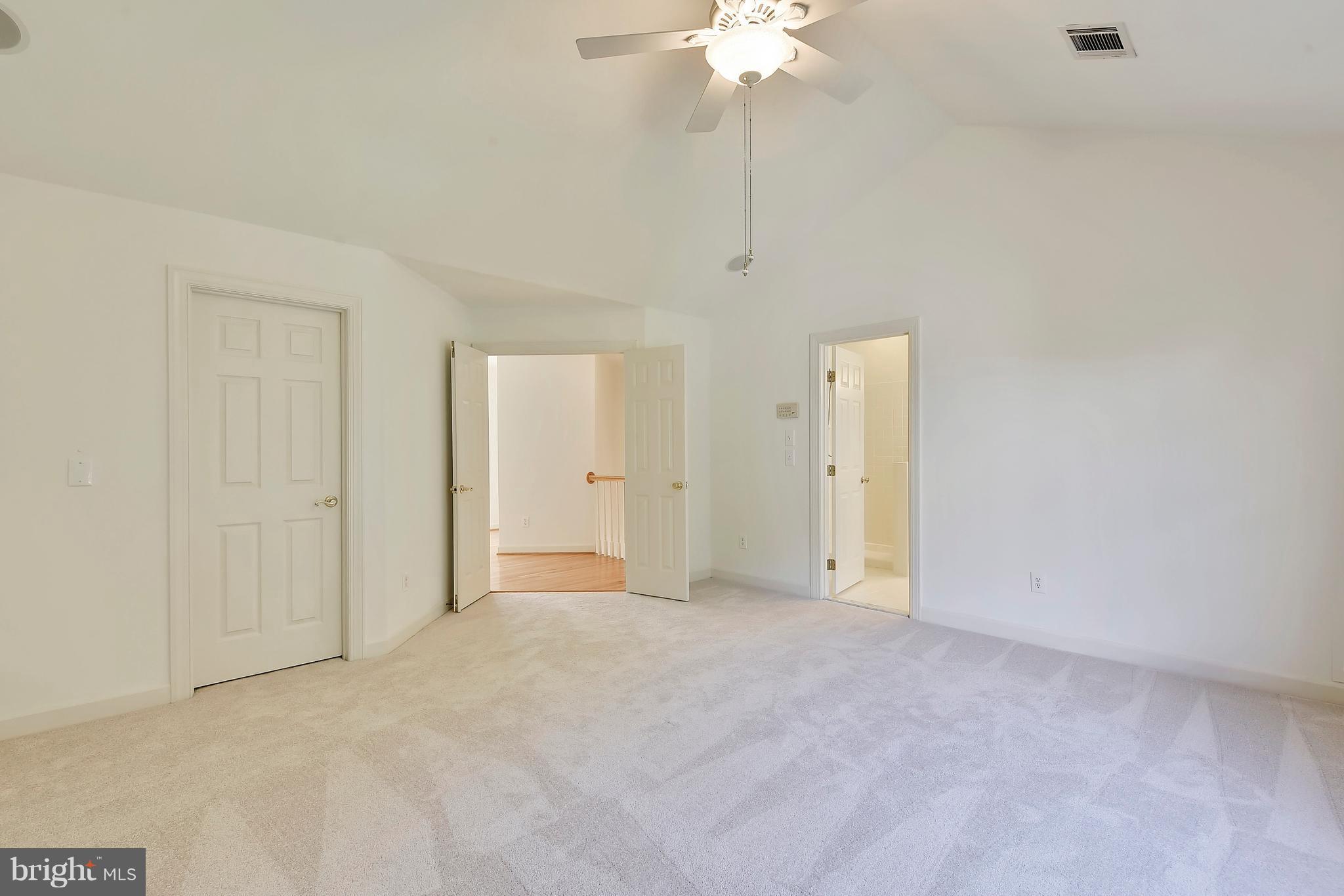 133 Roland Court Southwest Vienna, VA 22180 - Photo 8 of 30 Ample Master Bedroom with high ceilings & fan!