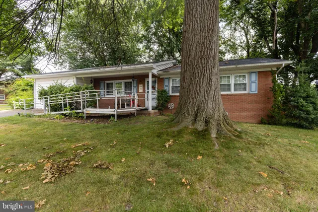 a view of back yard of the house