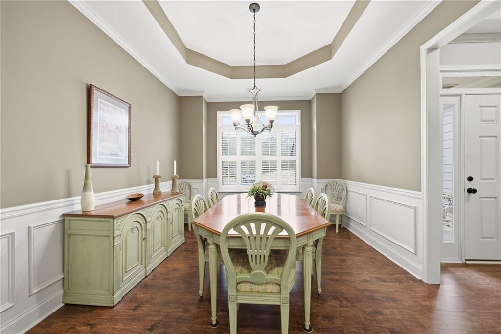 308 Morning Frost Canton, GA 30114 - Photo 6 of 41 a dining room with furniture and window