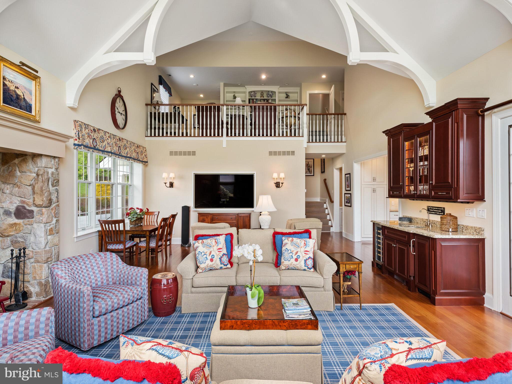 1 Hedgerow Lane Devon, PA 19333 - Photo 21 of 71 Built-in cabinetry with beverage fridge
