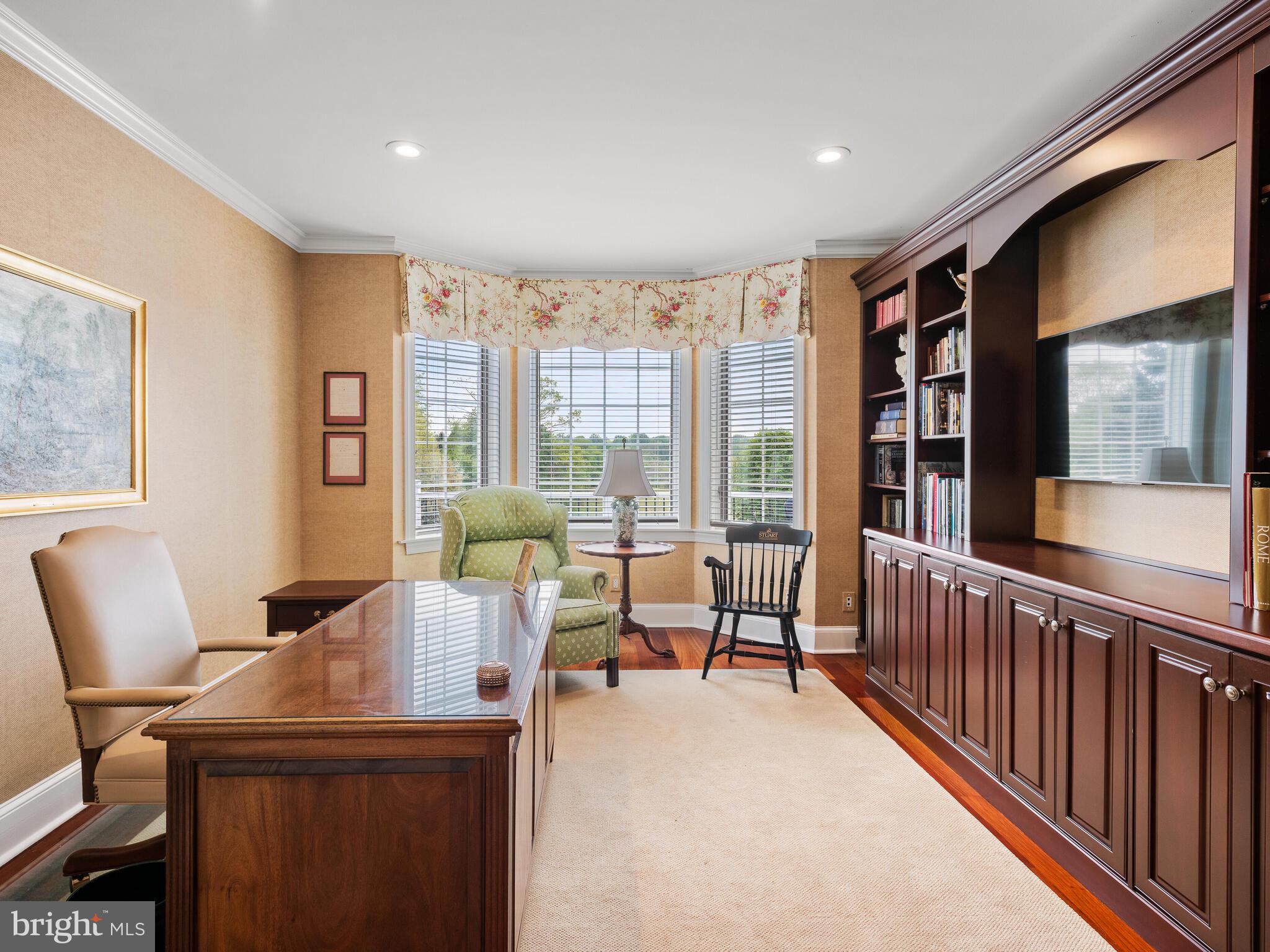 1 Hedgerow Lane Devon, PA 19333 - Photo 25 of 71 Office with views of back yard