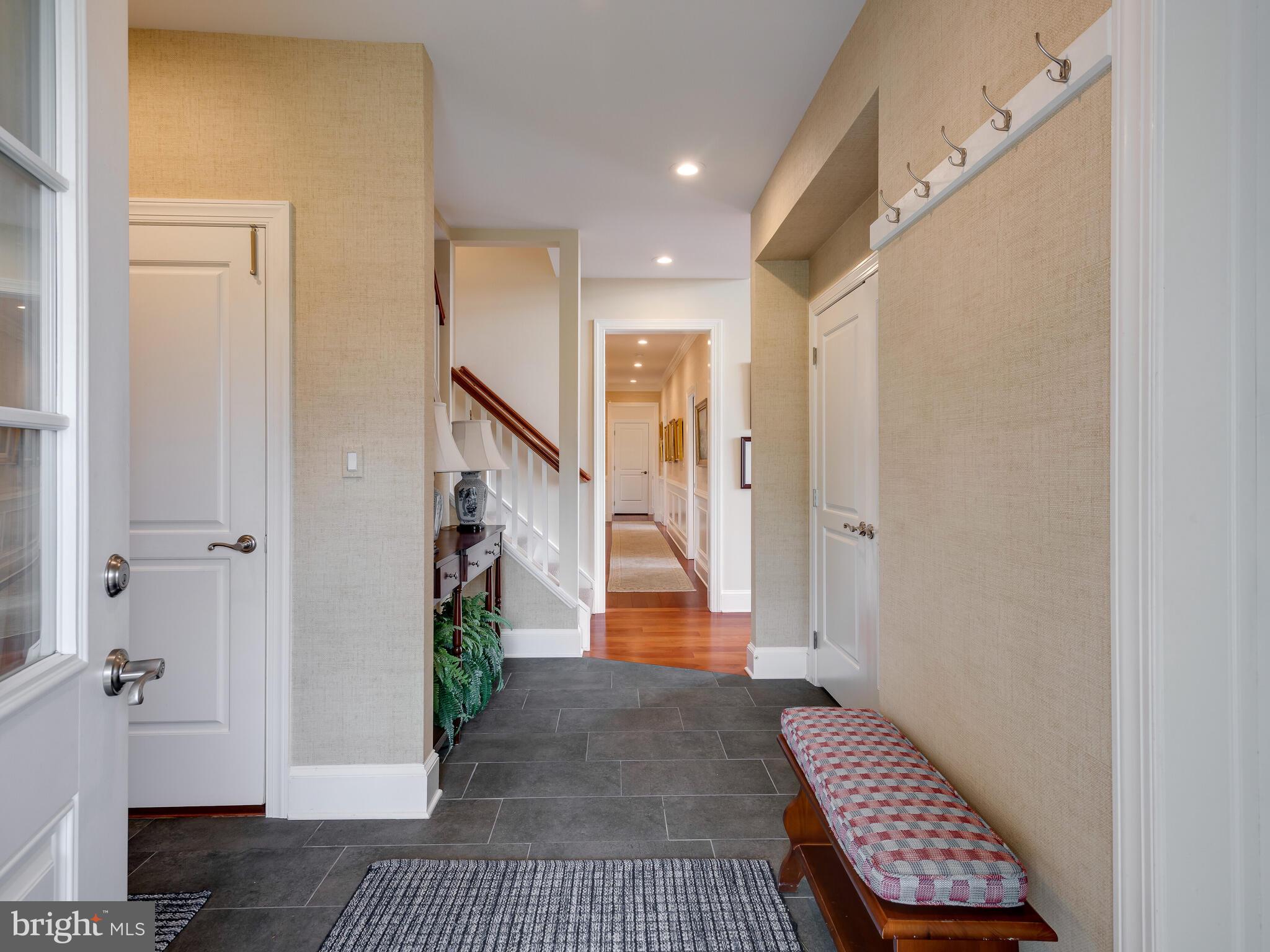 1 Hedgerow Lane Devon, PA 19333 - Photo 28 of 71 Side entry onto flagstone floors