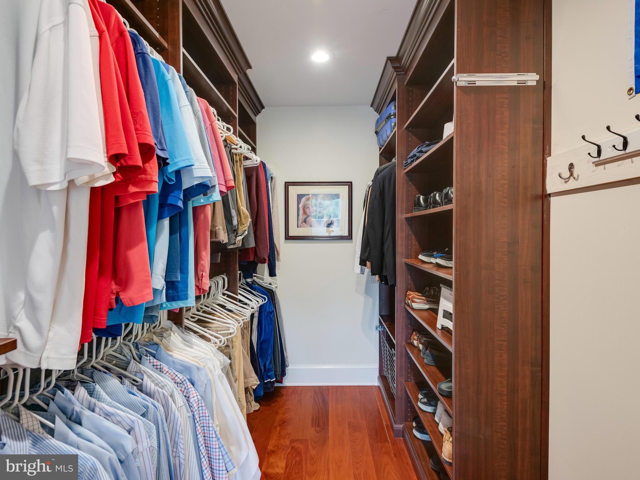 1 Hedgerow Lane Devon, PA 19333 - Photo 36 of 71 Custom walk-in closet for husband main BR