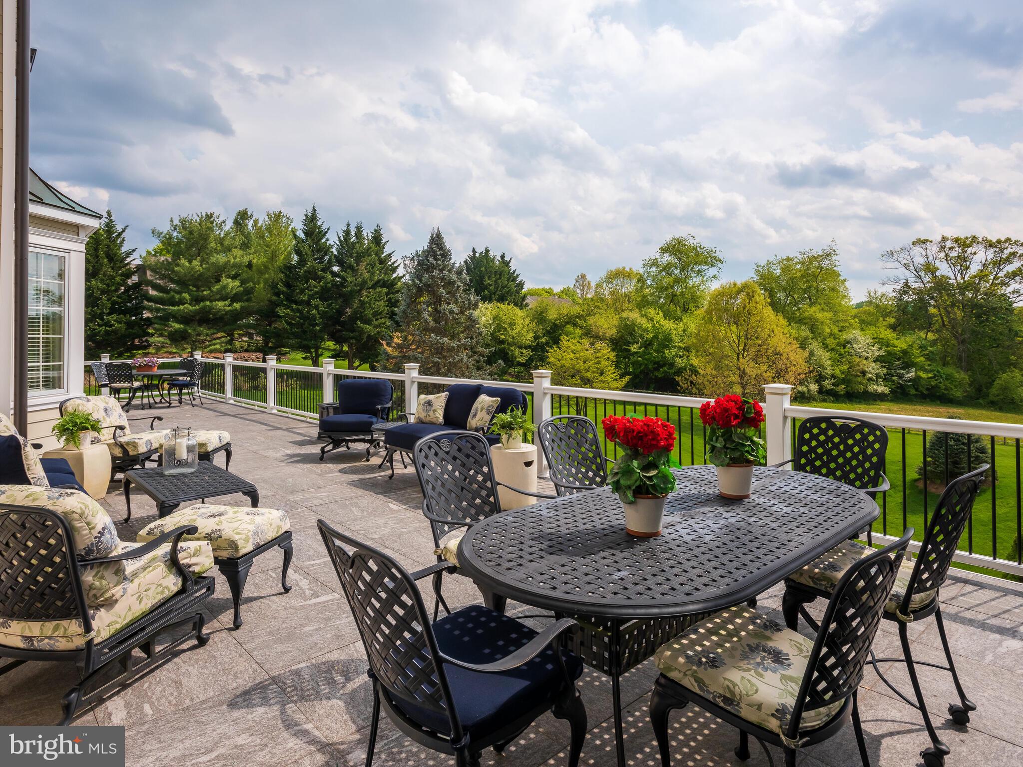1 Hedgerow Lane Devon, PA 19333 - Photo 49 of 71 Back deck- maintenance free materials