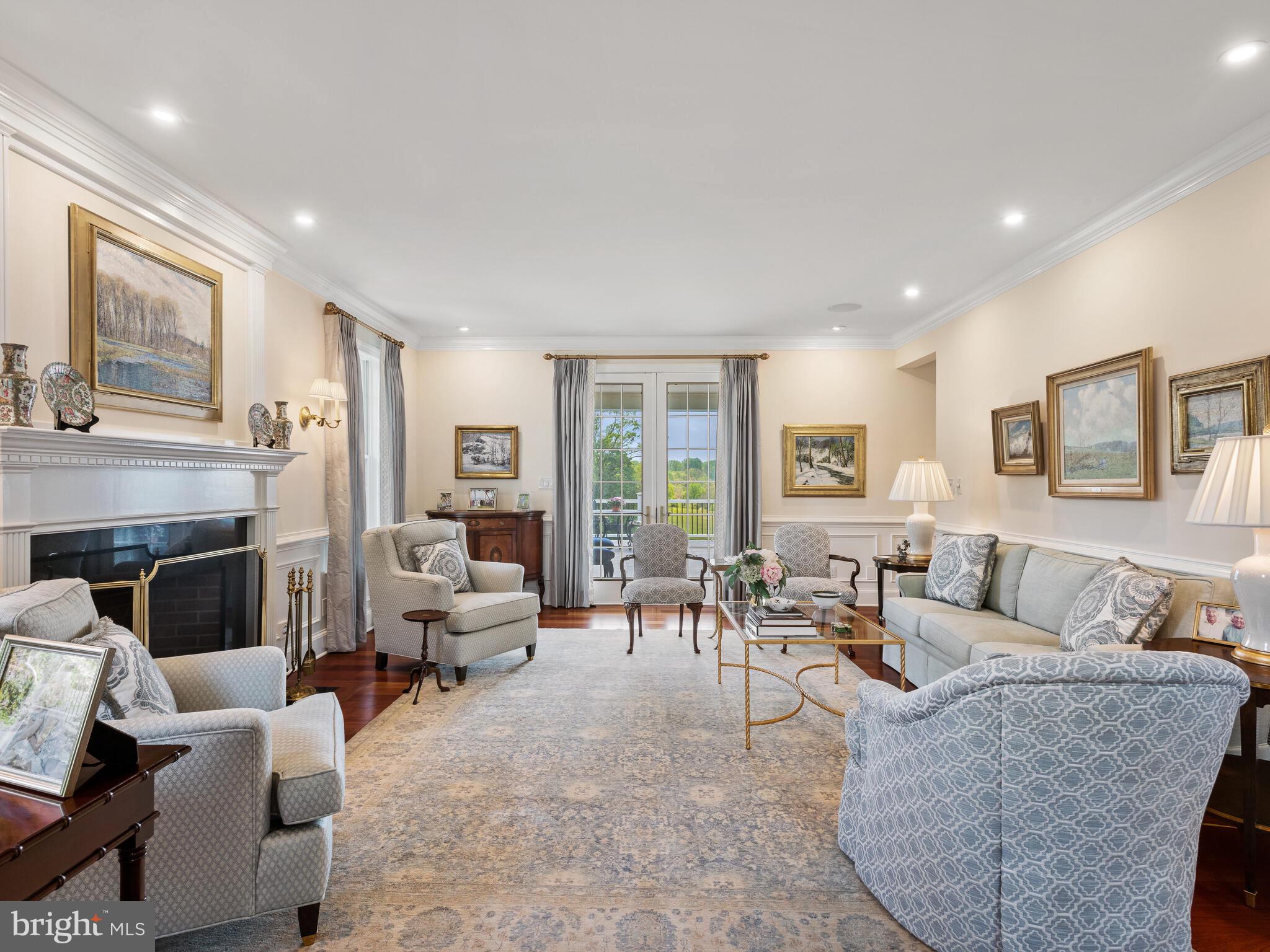 1 Hedgerow Lane Devon, PA 19333 - Photo 8 of 71 Newer LR doors offer egress to back deck