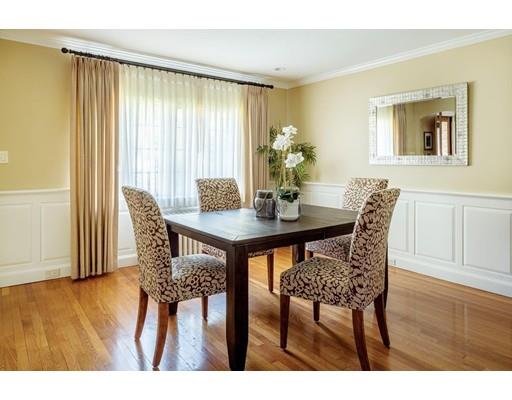 20 Metacomet Road Newton, MA 02468 - Photo 3 of 13 a dining room with furniture and wooden floor