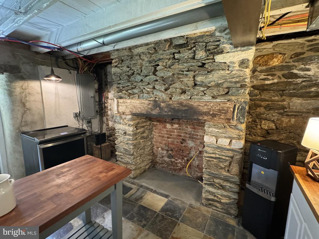 1375 South Bailey Road Coatesville, PA 19320 - Photo 37 of 88 Beautiful stone fireplace in kitchen