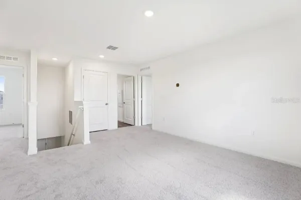a view of empty room