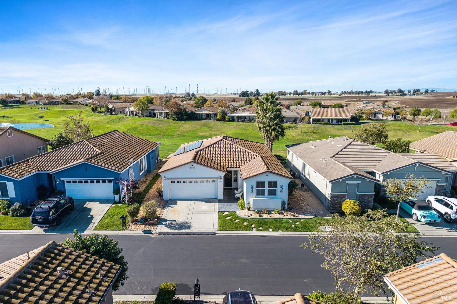 351 Spyglass Drive Rio Vista, CA 94571 - Photo 3 of 63 an aerial view of multiple houses with a big yard