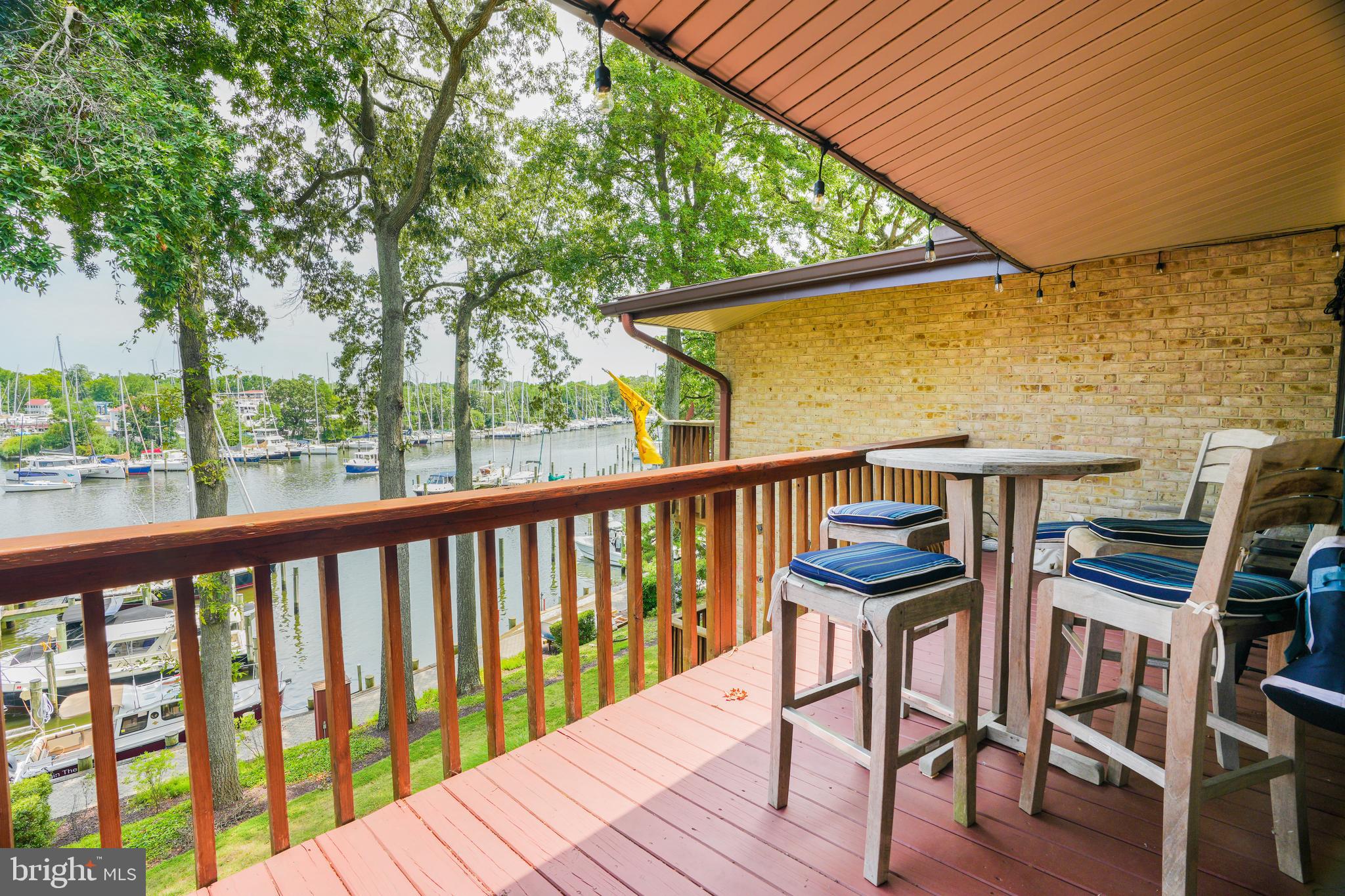 780 F Fairview Avenue, Unit F Annapolis, MD 21403 - Photo 12 of 28 a view of a balcony with chairs