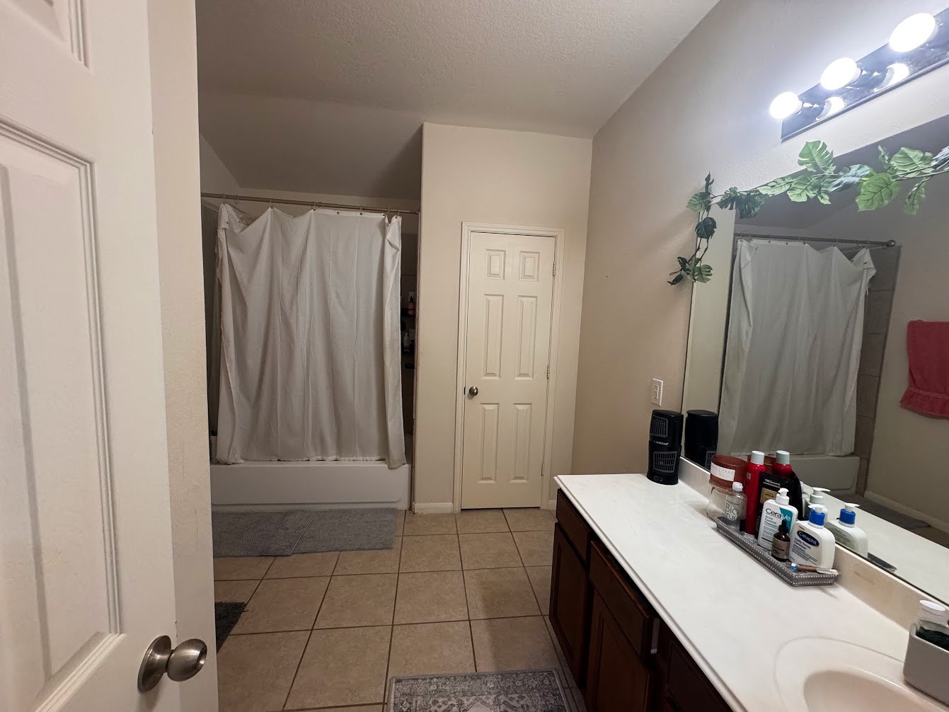 1018 Spring Lakes Haven Spring, TX 77373 - Photo 21 of 31 a bathroom with a double vanity sink and mirror