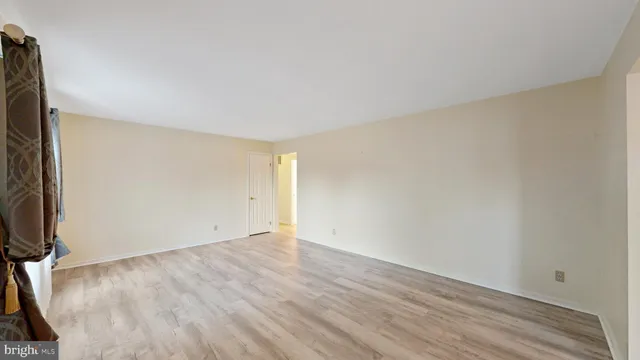 wooden floor in an empty room