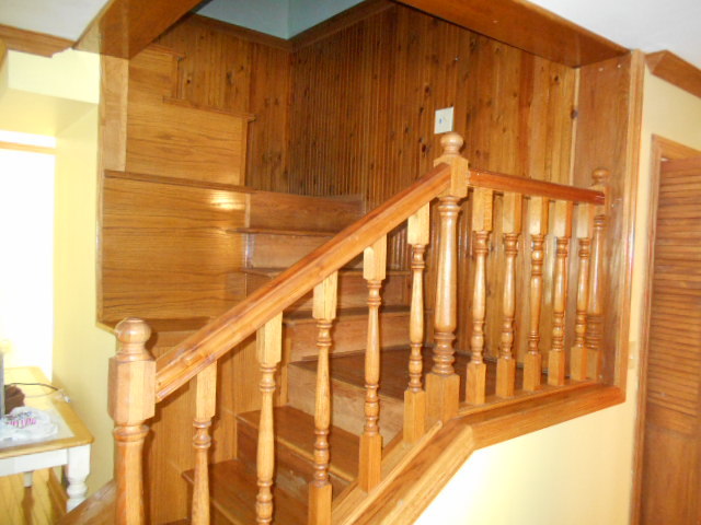 319 East Devlin Street Spring Valley, IL 61362 - Photo 10 of 19 a view of staircase with large window