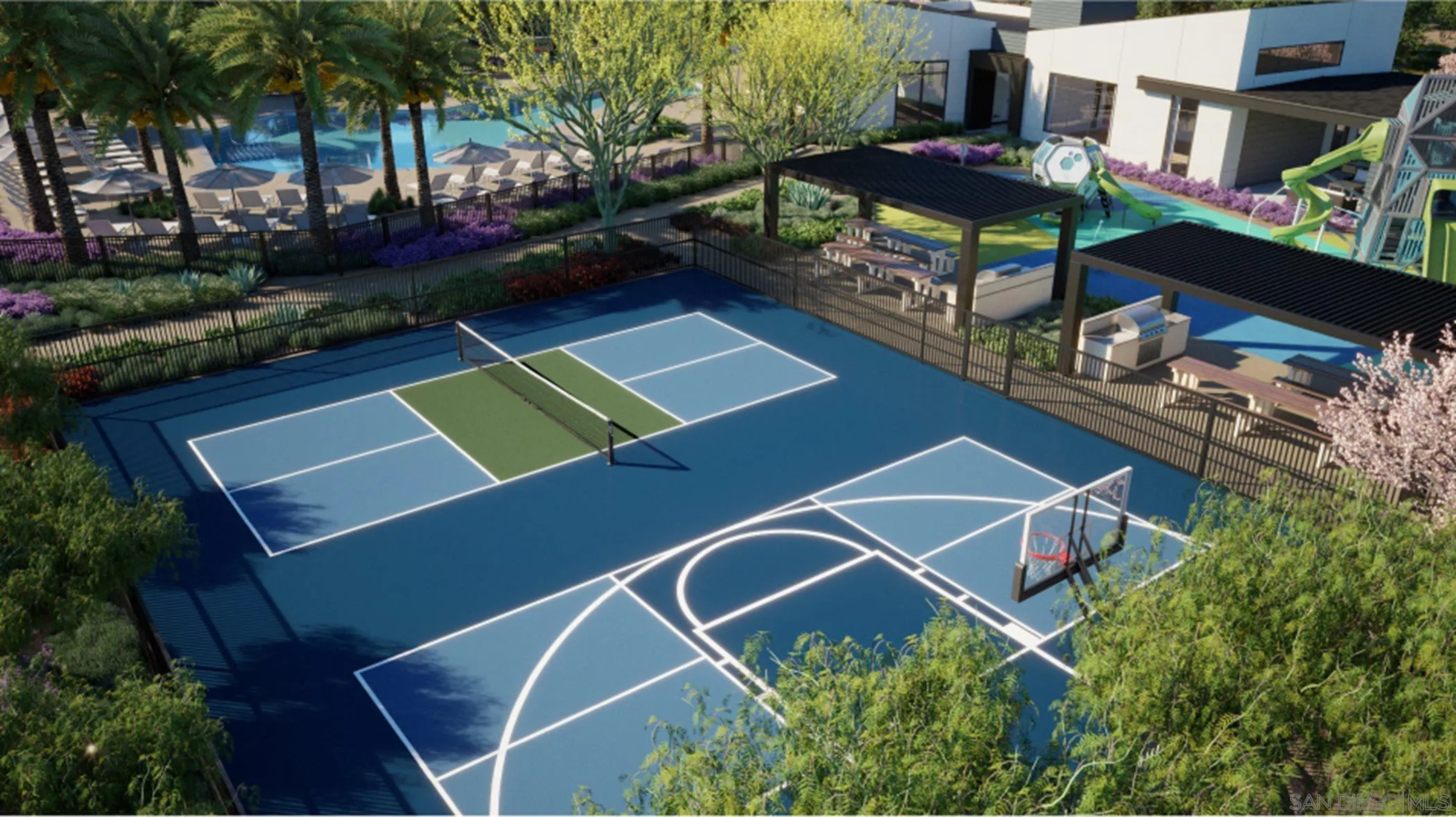 857 Cheyne Loop, Unit 3 Chula Vista, CA 91911 - Photo 6 of 16 a view of a backyard with sitting area