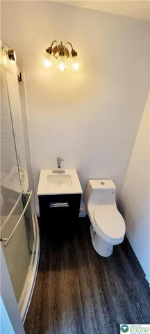 a bathroom with a sink and a toilet