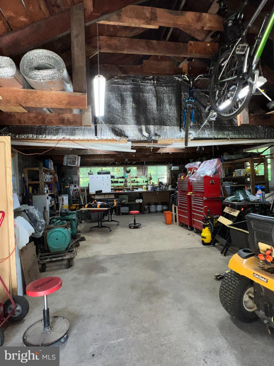 11402 Red Hill Road Southwest La Vale, MD 21502 - Photo 21 of 92 Spacious workshop with rustic charm.