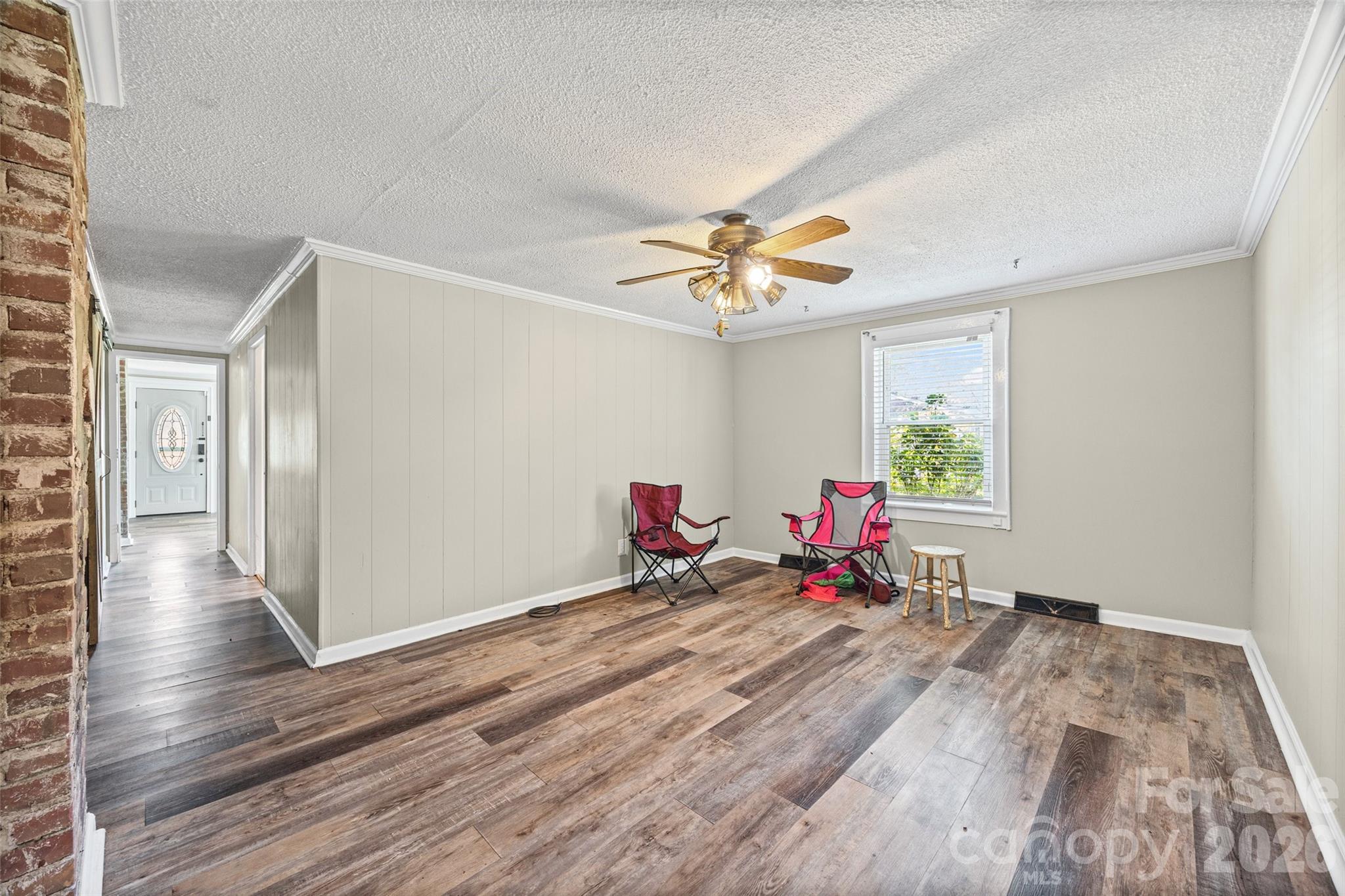1315 Lithia Springs Road Shelby, NC 28150 - Photo 18 of 25 a view of a room with wooden floor and window